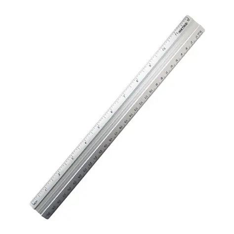 REGLA  METALICA  30 CM